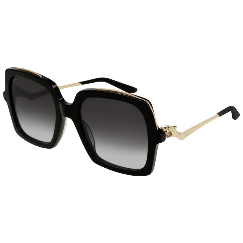 Cartier نظارة شمسيه CT0117S 001 W
