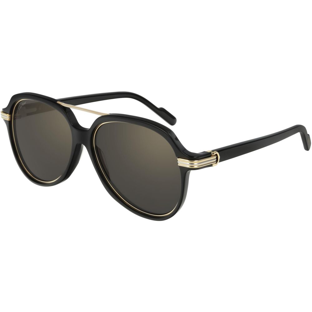 Cartier نظارة شمسيه CT0159S 001 WB