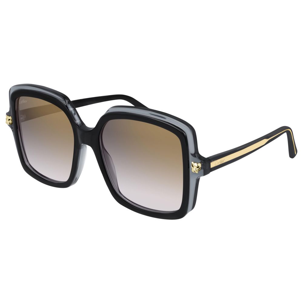 Cartier نظارة شمسيه CT0196S 001 W