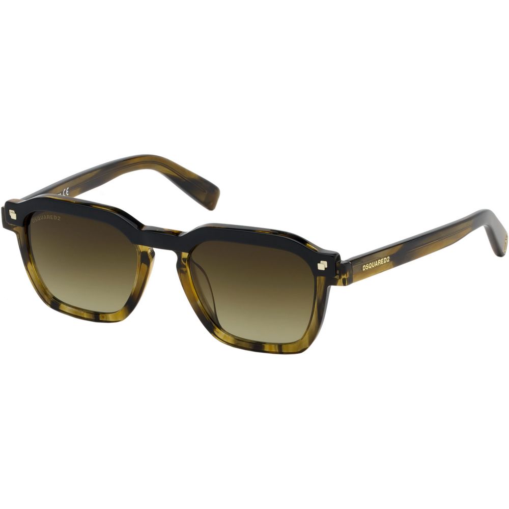 Dsquared2 نظارة شمسيه CLAY DQ 0303 95P B