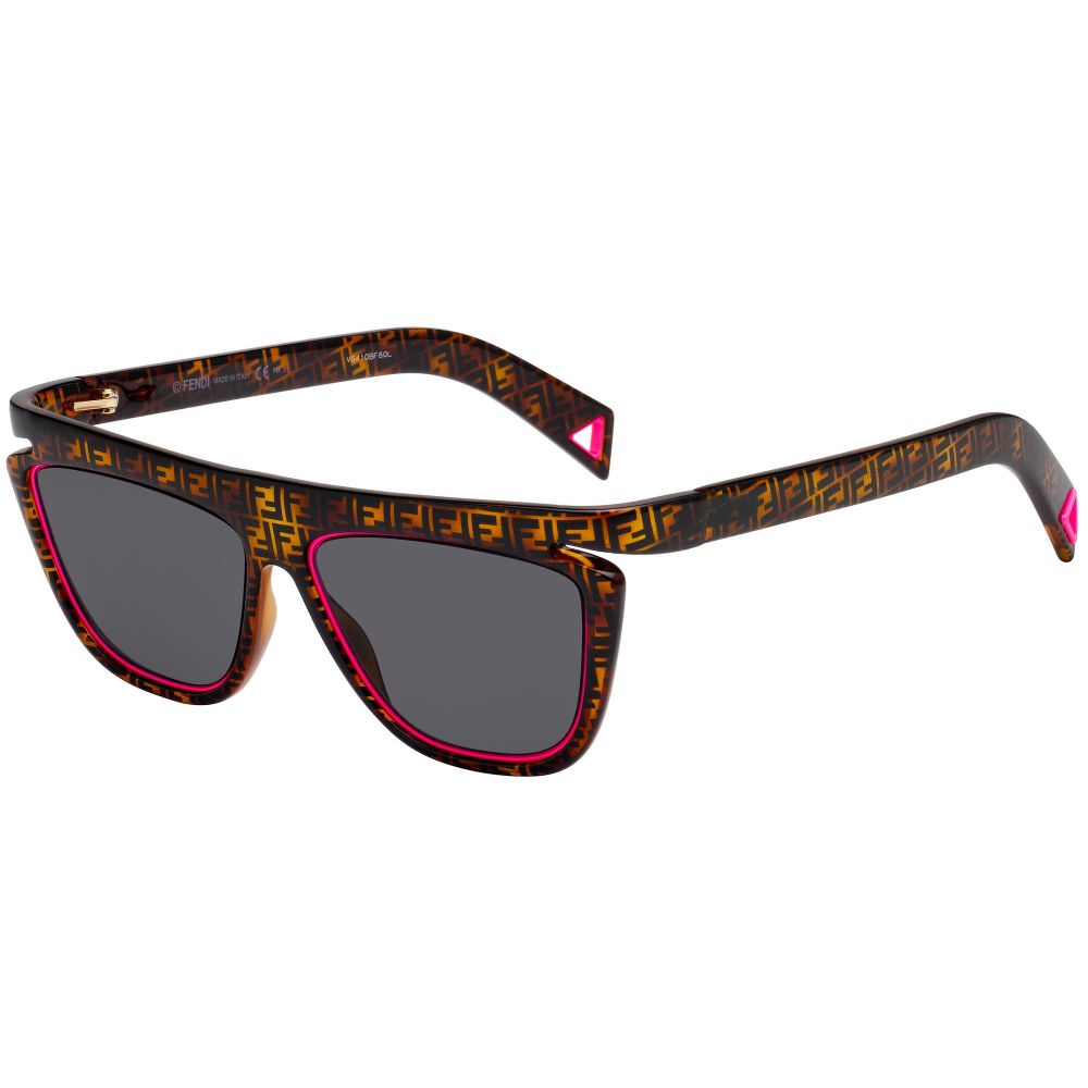 Fendi نظارة شمسيه FENDI FLUO FF 0384/S 0T4/IR