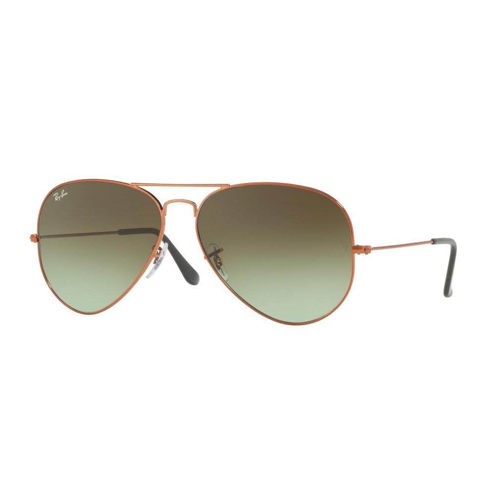 Ray-Ban نظارة شمسيه AVIATOR LARGE METAL II RB 3026 9002/A6