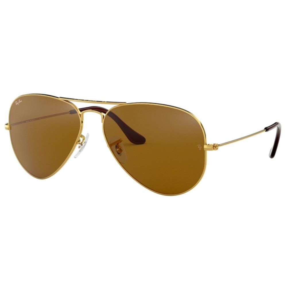 Ray-Ban نظارة شمسيه AVIATOR LARGE METAL RB 3025 001/33