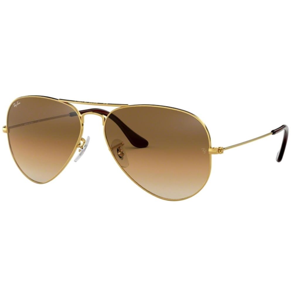 Ray-Ban نظارة شمسيه AVIATOR LARGE METAL RB 3025 001/51 A