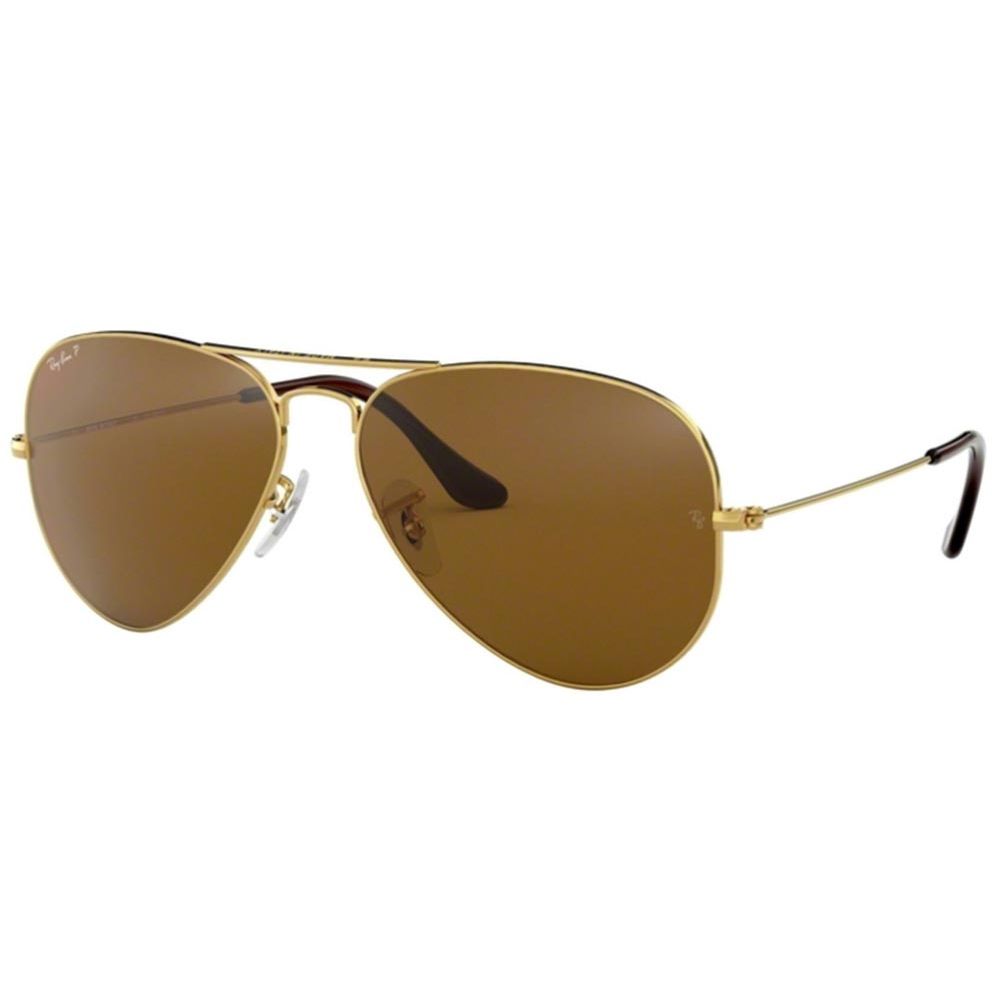 Ray-Ban نظارة شمسيه AVIATOR LARGE METAL RB 3025 001/57 A