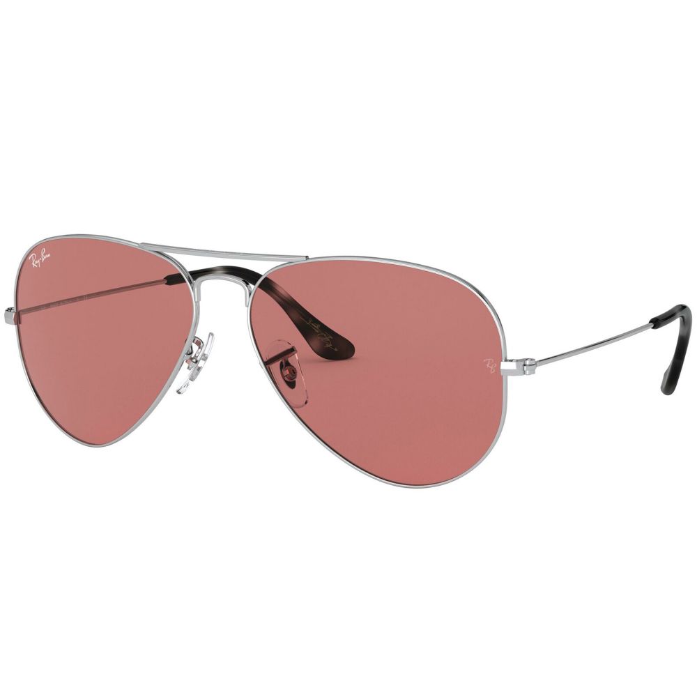 Ray-Ban نظارة شمسيه AVIATOR LARGE METAL RB 3025 003/4R