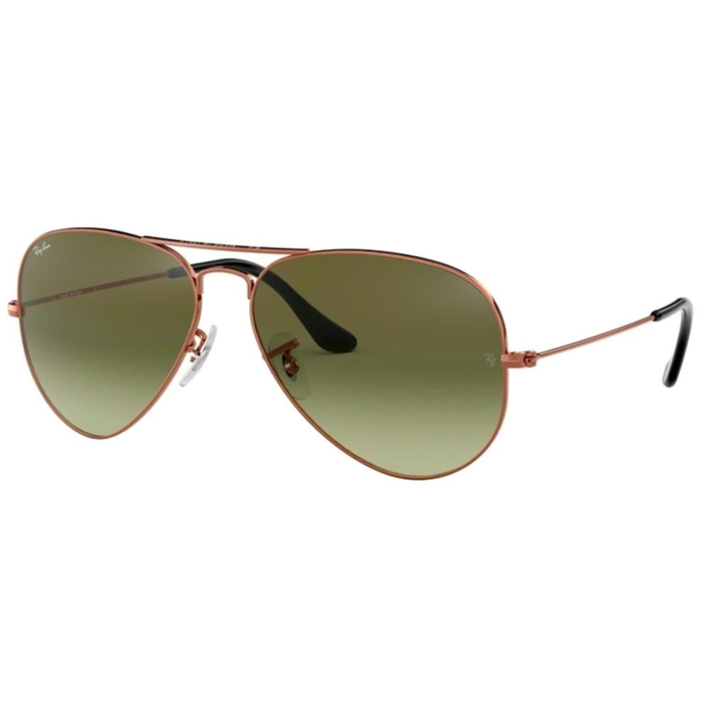 Ray-Ban نظارة شمسيه AVIATOR LARGE METAL RB 3025 9002/A6