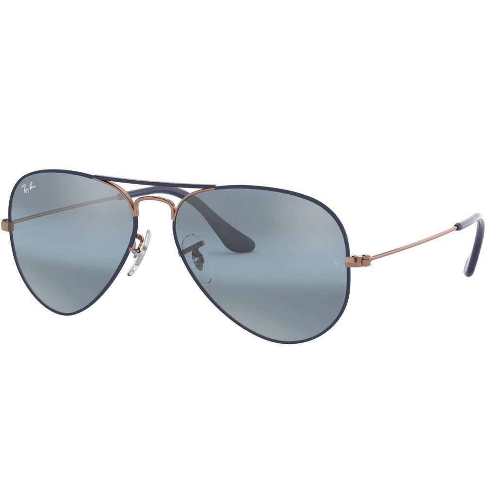 Ray-Ban نظارة شمسيه AVIATOR LARGE METAL RB 3025 9156/AJ