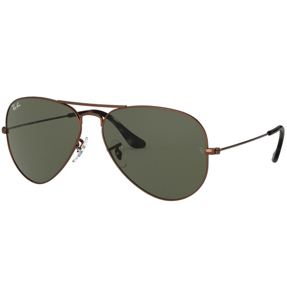 Ray-Ban نظارة شمسيه AVIATOR LARGE METAL RB 3025 9189/31