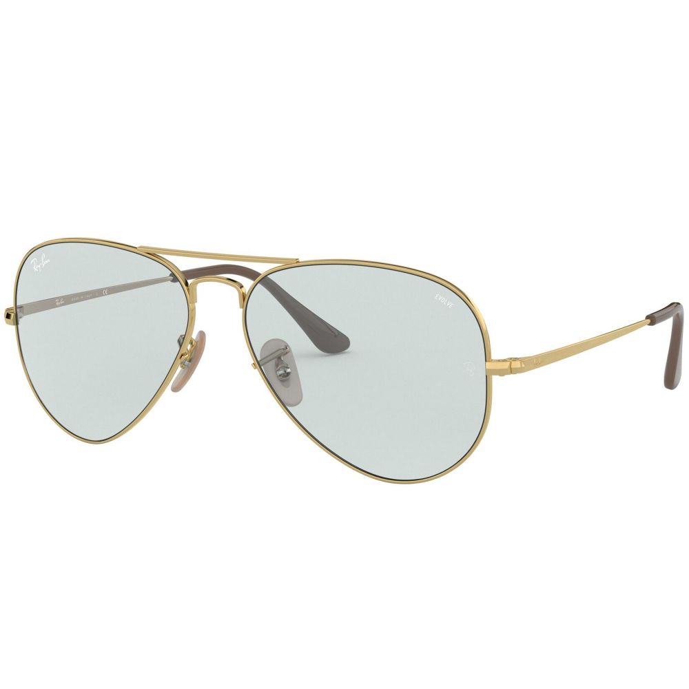 Ray-Ban نظارة شمسيه AVIATOR METAL II RB 3689 001/T3