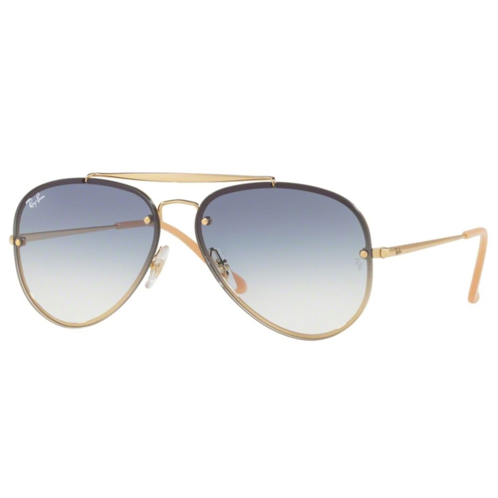 Ray-Ban نظارة شمسيه BLAZE LARGE AVIATOR RB 3584N 001/19