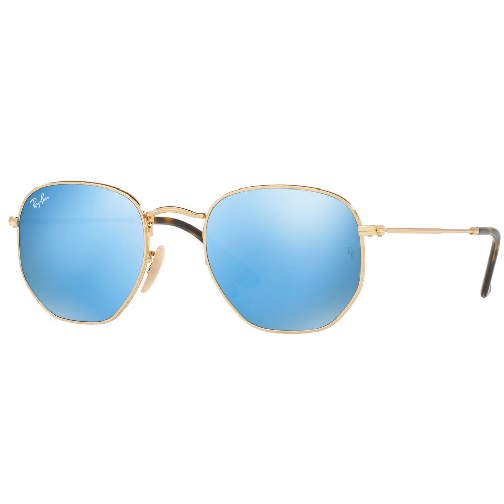 Ray-Ban نظارة شمسيه HEXAGONAL METAL RB 3548N 001/9O