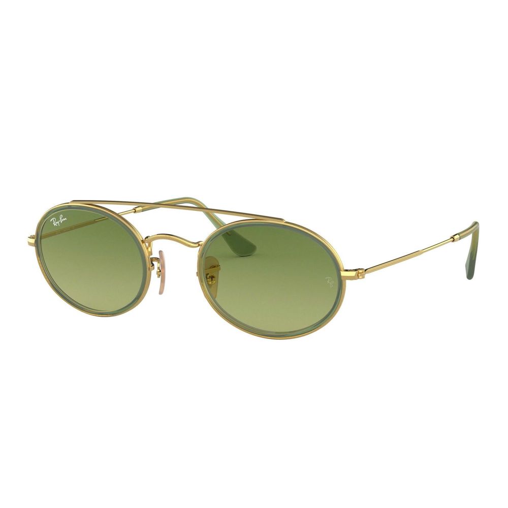 Ray-Ban نظارة شمسيه OVAL DOUBLE BRIDGE RB 3847N 9122/4M