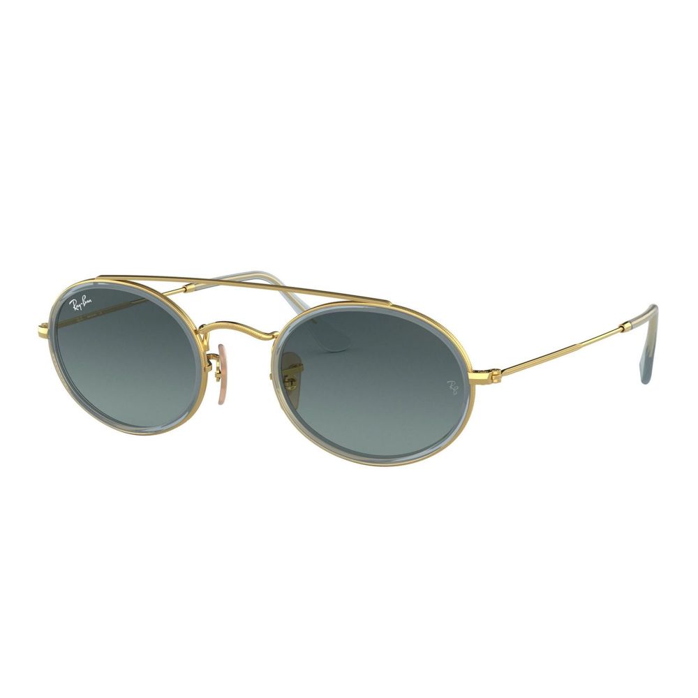 Ray-Ban نظارة شمسيه OVAL DOUBLE BRIDGE RB 3847N 9123/3M