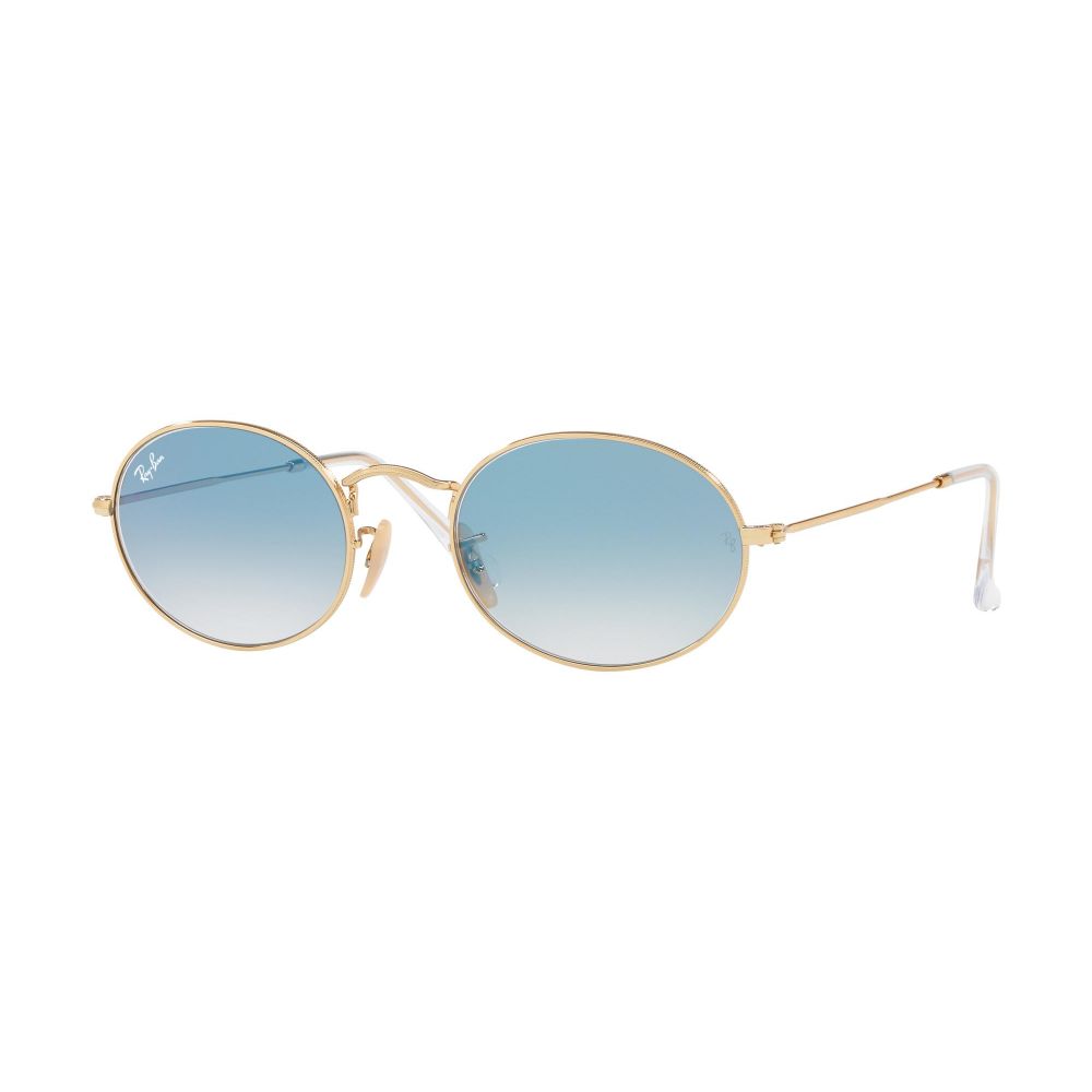 Ray-Ban نظارة شمسيه OVAL METAL RB 3547N 001/3F A