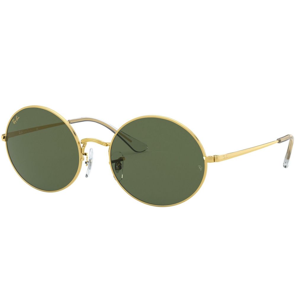 Ray-Ban نظارة شمسيه OVAL RB 1970 LEGEND GOLD 9196/31