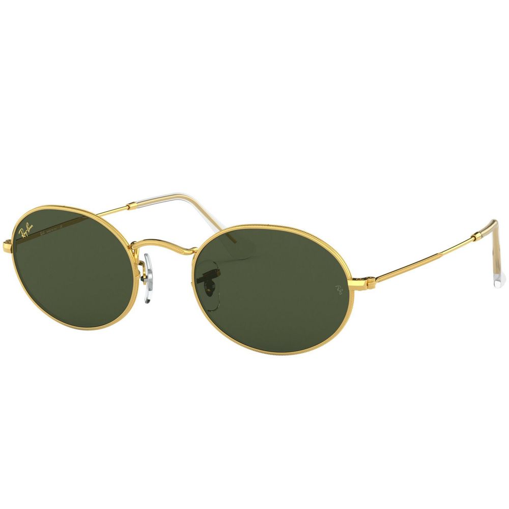 Ray-Ban نظارة شمسيه OVAL RB 3547 LEGEND GOLD 9196/31