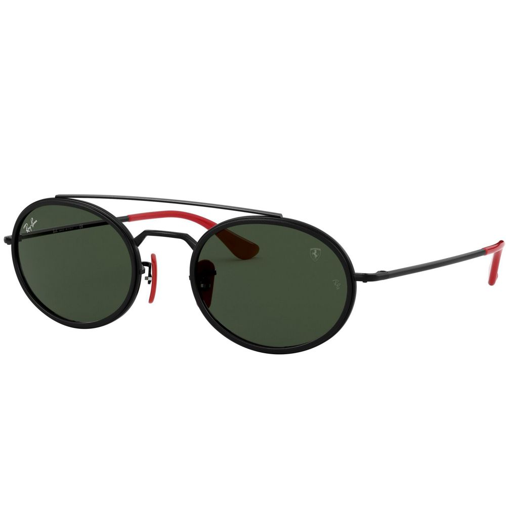 Ray-Ban نظارة شمسيه OVAL RB 3847M SCUDERIA FERRARI F028/31