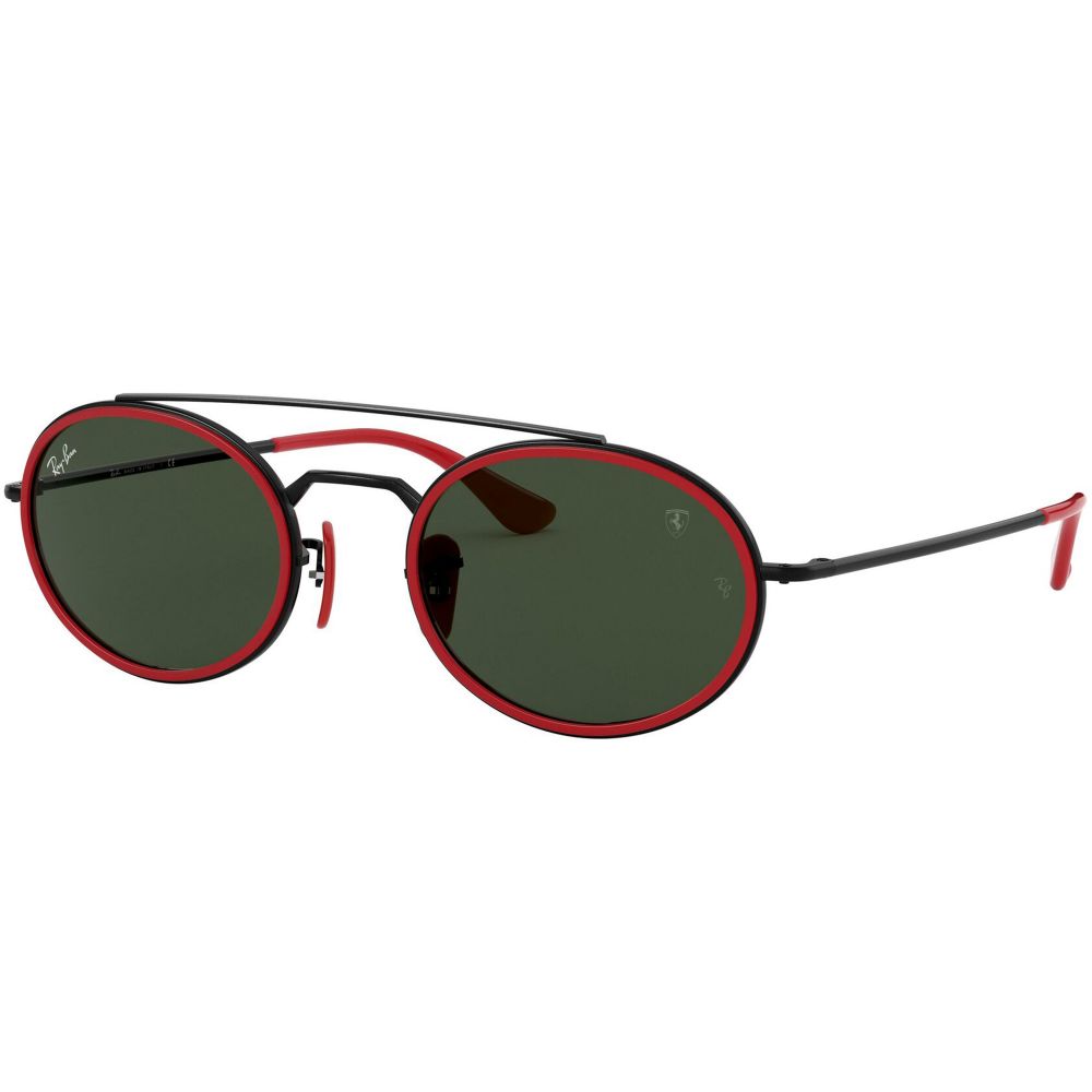 Ray-Ban نظارة شمسيه OVAL RB 3847M SCUDERIA FERRARI F035/31