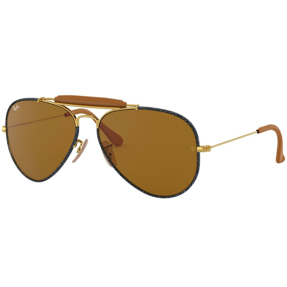 Ray-Ban نظارة شمسيه RB 3422Q (LEATHER INSERTS) 9192/33