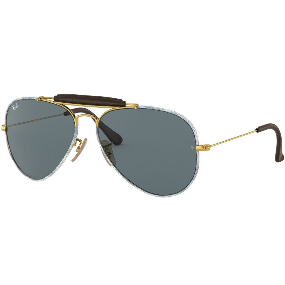 Ray-Ban نظارة شمسيه RB 3422Q (LEATHER INSERTS) 9193/R5