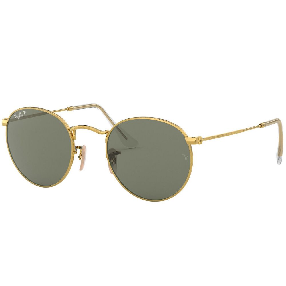 Ray-Ban نظارة شمسيه ROUND METAL RB 3447 001/58