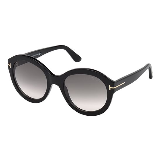 Tom Ford نظارة شمسيه KELLY-02 FT 0611 01B A