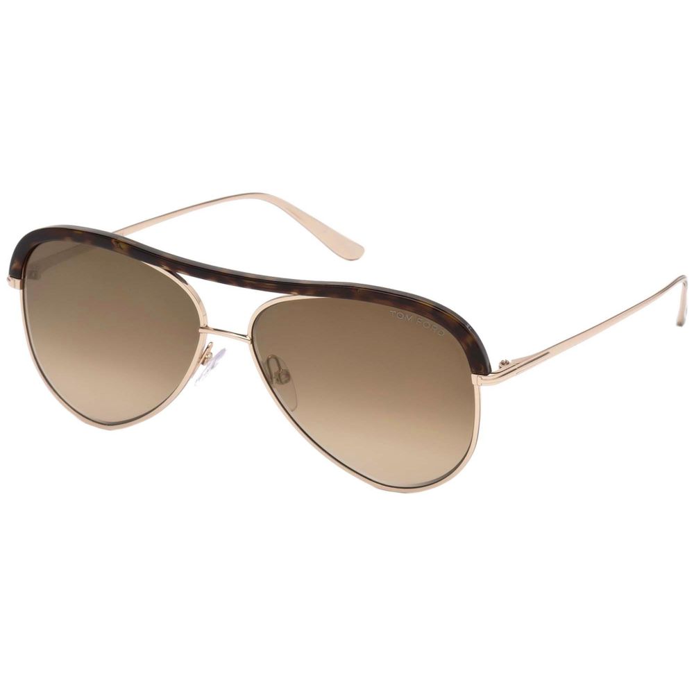 Tom Ford نظارة شمسيه SABINE-02 FT 0606 28G N