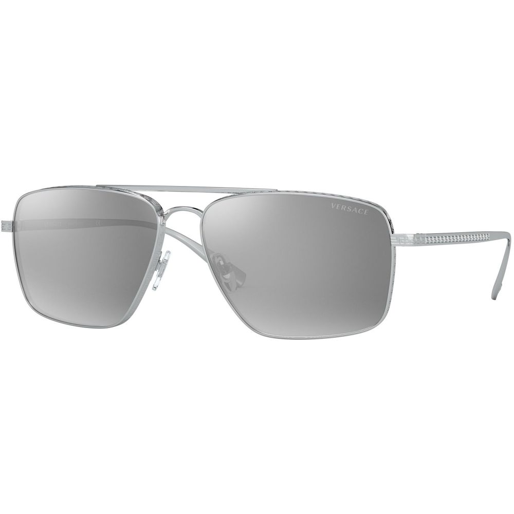 Versace نظارة شمسيه GRECA VE 2216 1000/6G A