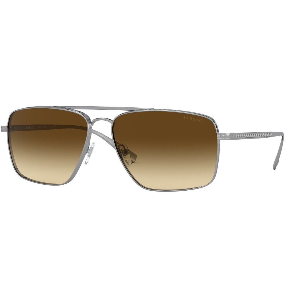 Versace نظارة شمسيه GRECA VE 2216 1001/13 A