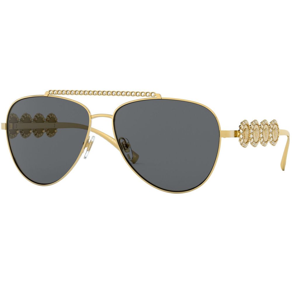 Versace نظارة شمسيه MEDUSA JEWEL VE 2219B 1002/87 A