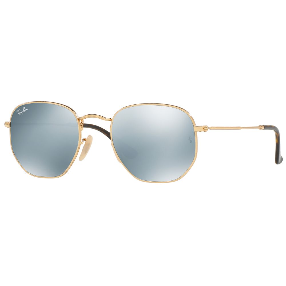 Ray-Ban Günəş gözlüyü HEXAGONAL METAL RB 3548N 001/30 A