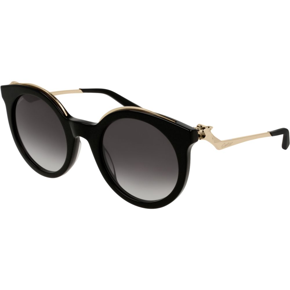 Cartier Сонечныя акуляры CT0118S 001 W