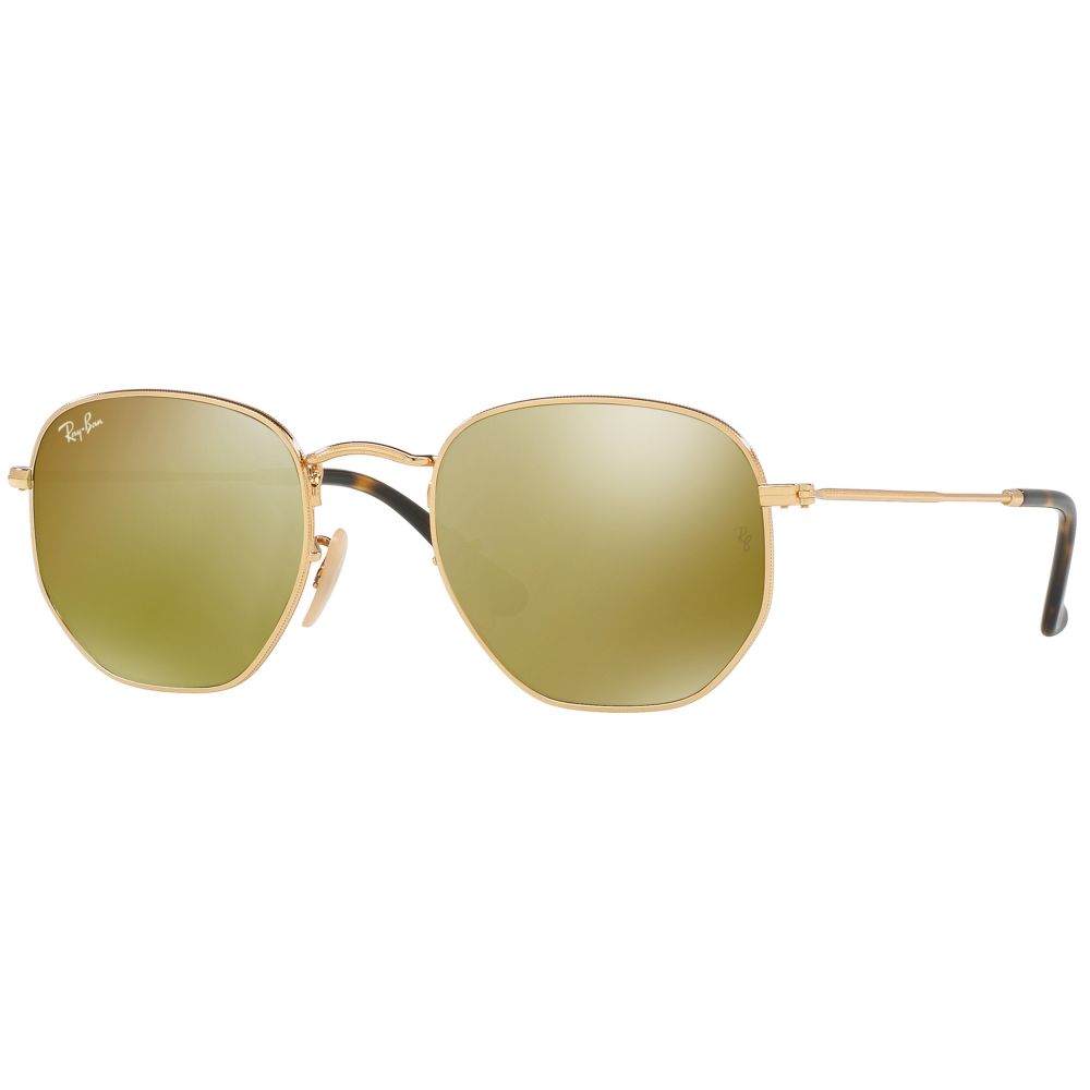 Ray-Ban Сонечныя акуляры HEXAGONAL METAL RB 3548N 001/93 B