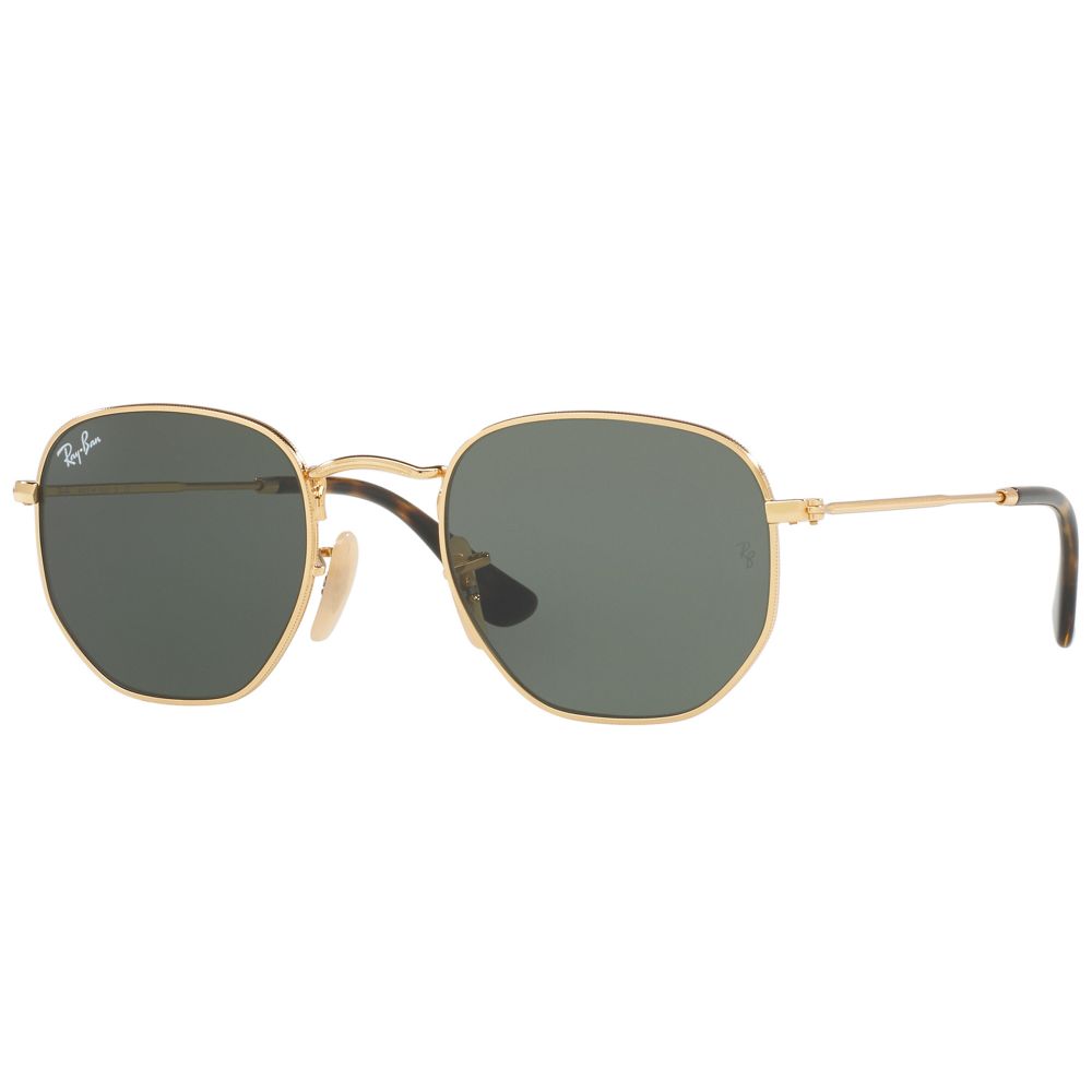 Ray-Ban Сонечныя акуляры HEXAGONAL METAL RB 3548N 001