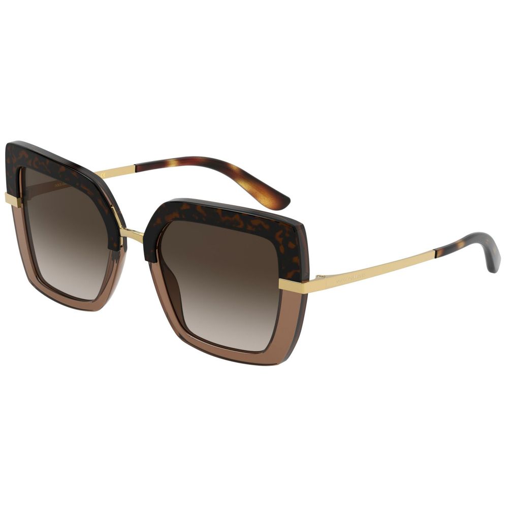 Dolce & Gabbana Sluneční brýle HALF PRINT DG 4373 3256/13