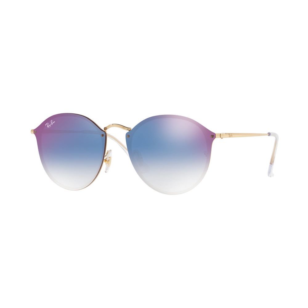 Ray-Ban Sluneční brýle BLAZE ROUND RB 3574N 001/X0