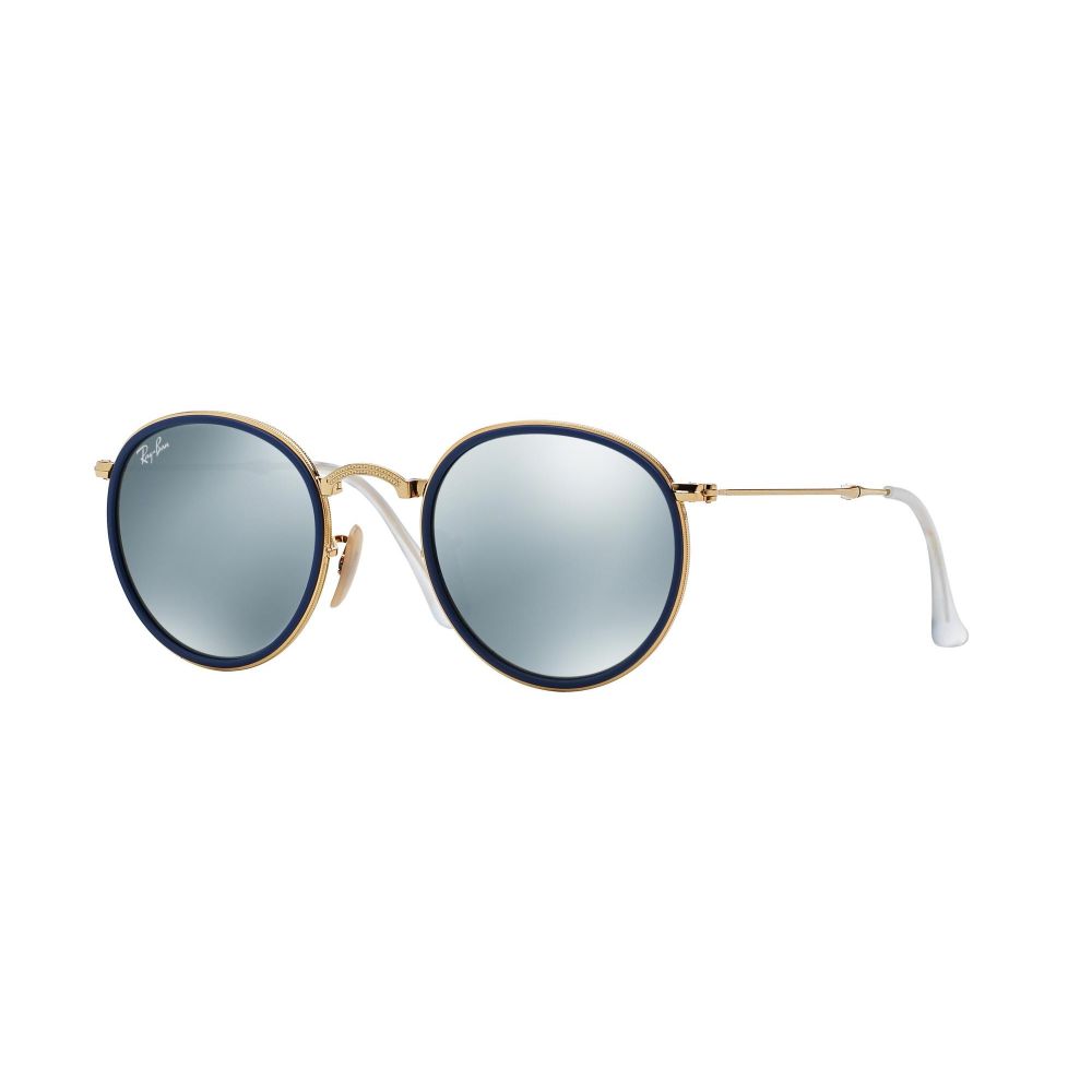 Ray-Ban Sluneční brýle ROUND RB 3517 FOLDING 001/30