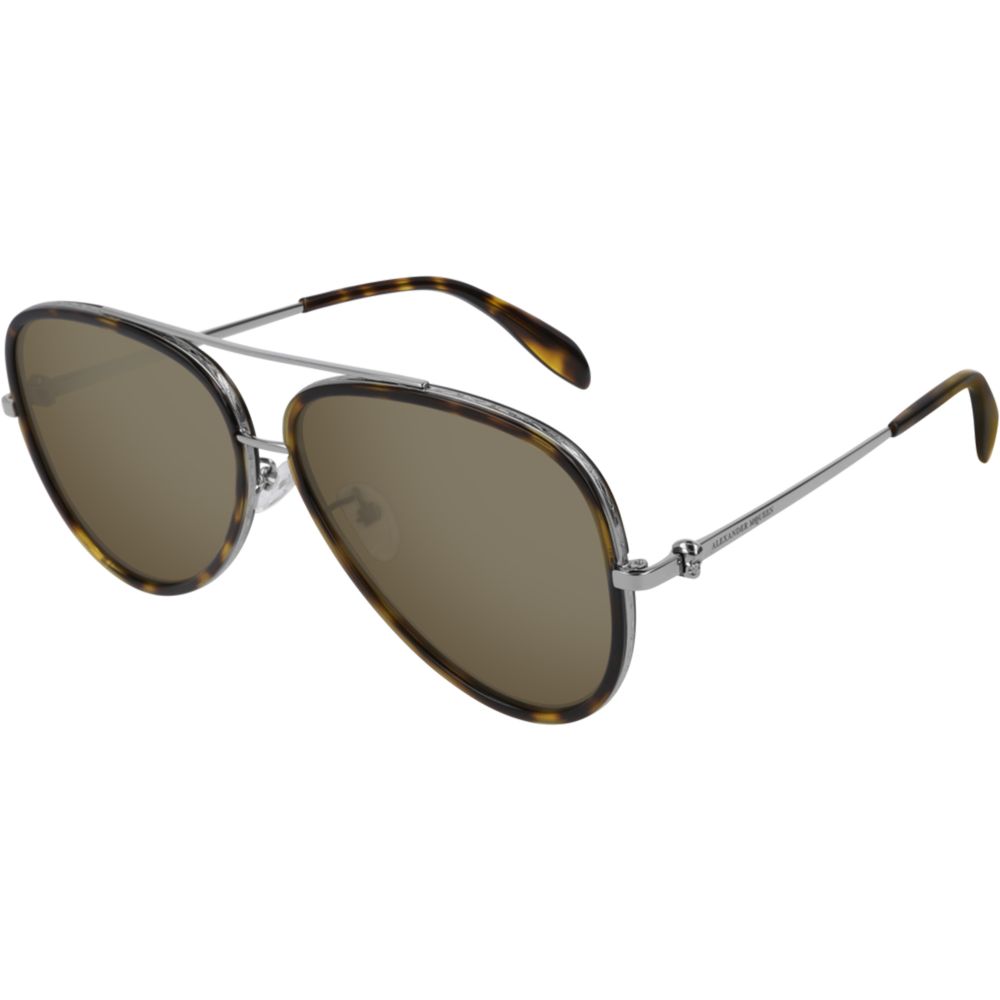 Alexander McQueen Solbriller AM0173S 001 WB