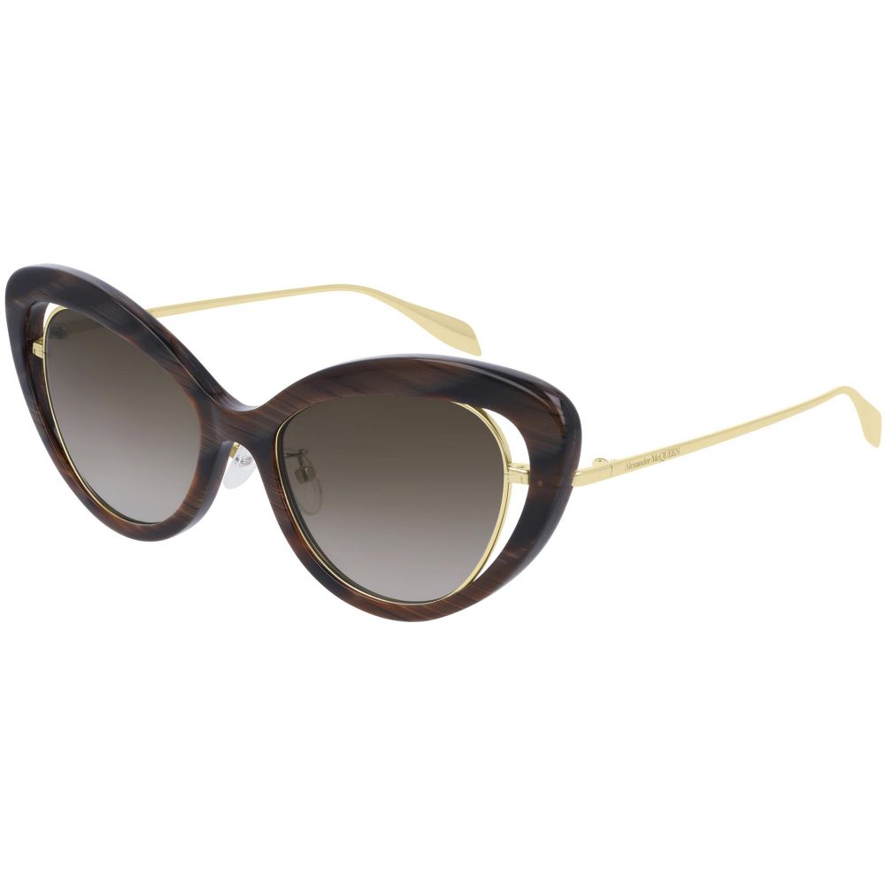 Alexander McQueen Solbriller AM0223S 003 WT