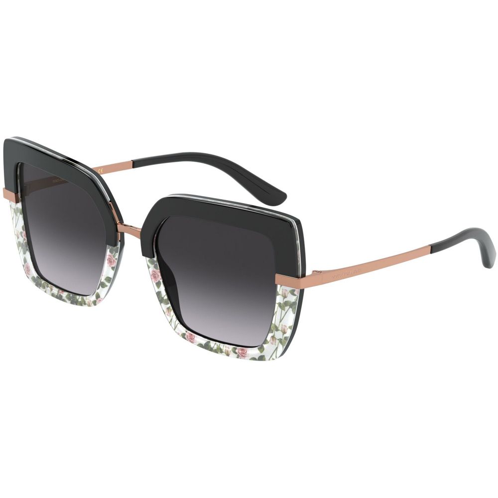 Dolce & Gabbana Solbriller HALF PRINT DG 4373 3250/8G