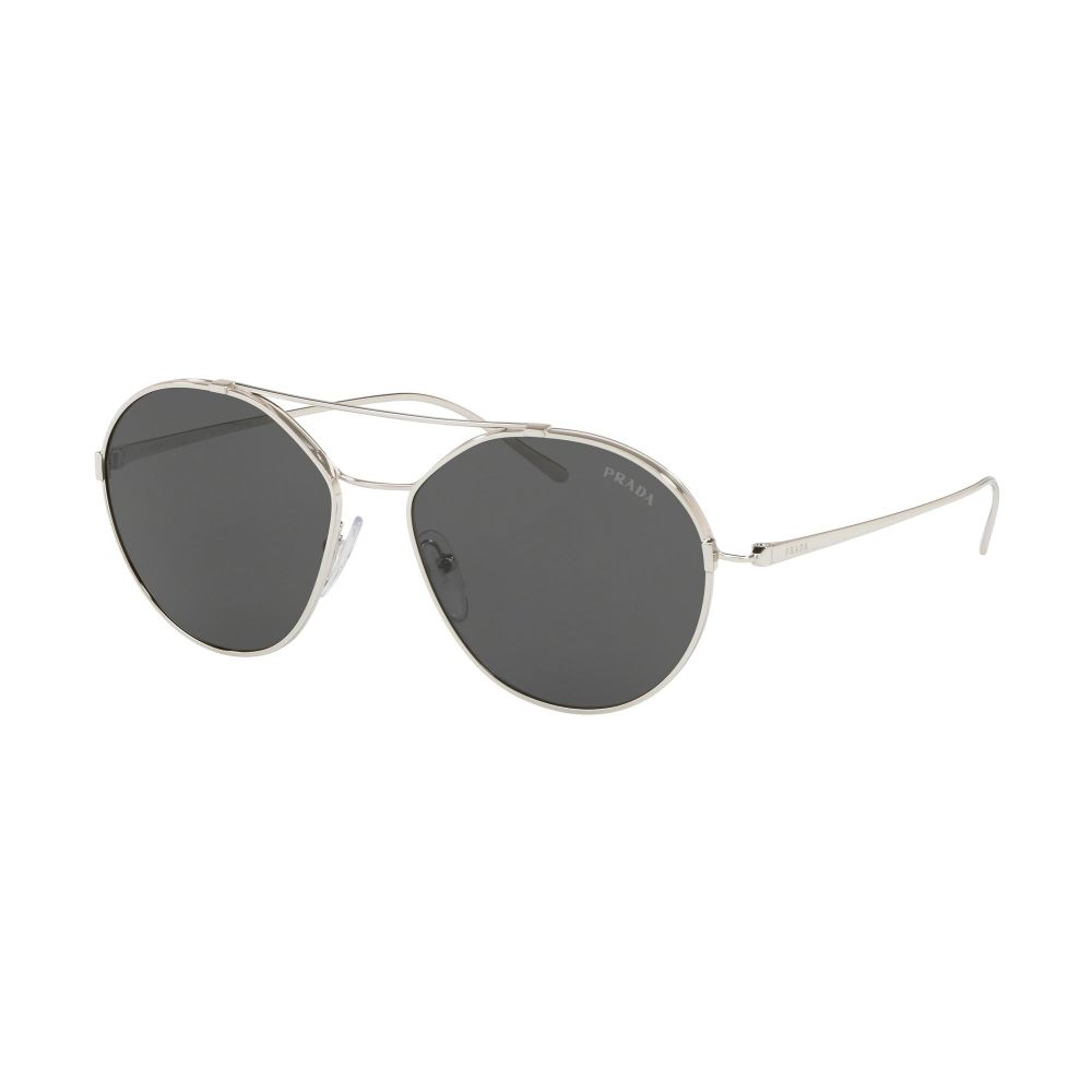 Prada Solbriller PRADA FULL METAL TEMPLE SPR 56US 1BC-5S0