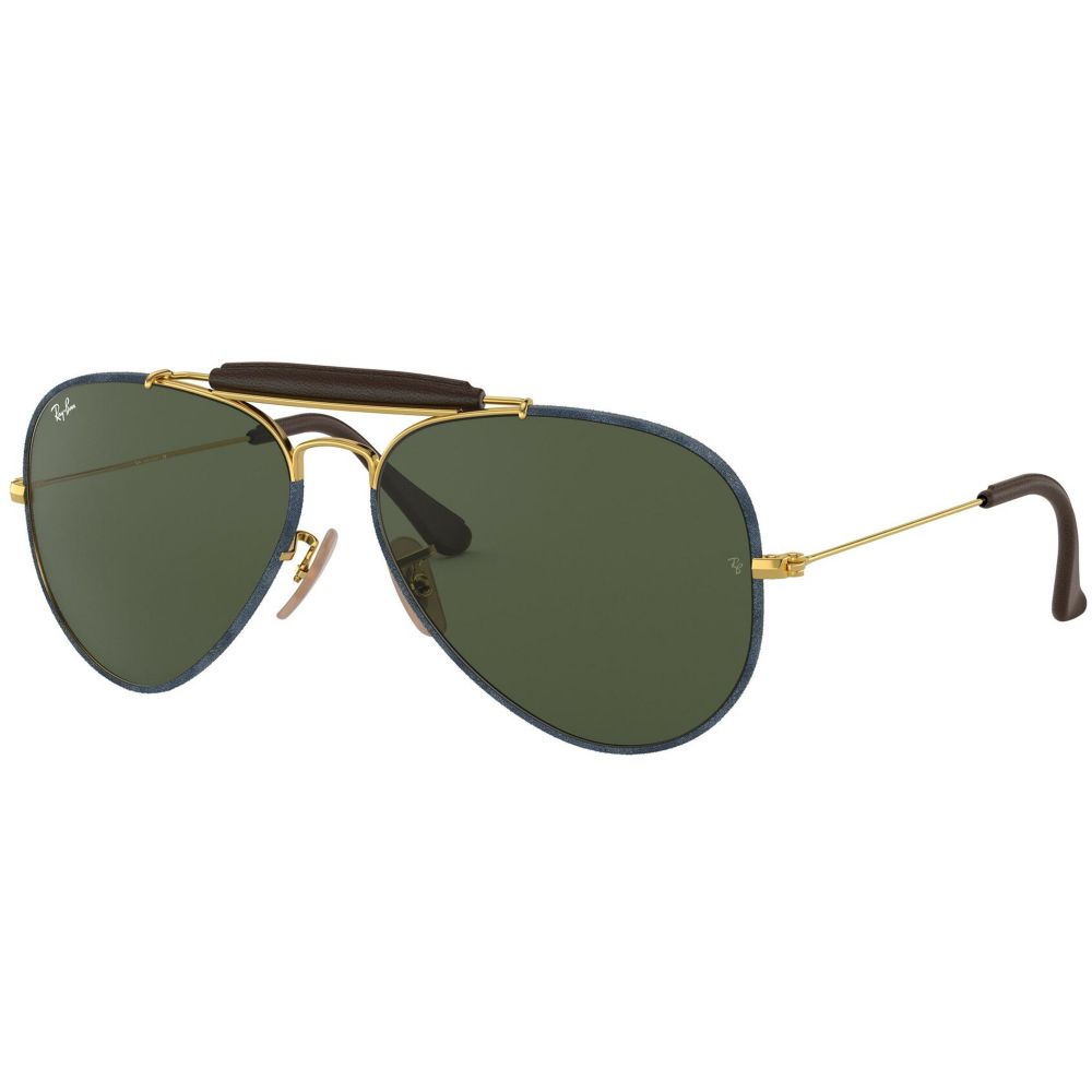 Ray-Ban Solbriller RB 3422Q (LEATHER INSERTS) 9194/31