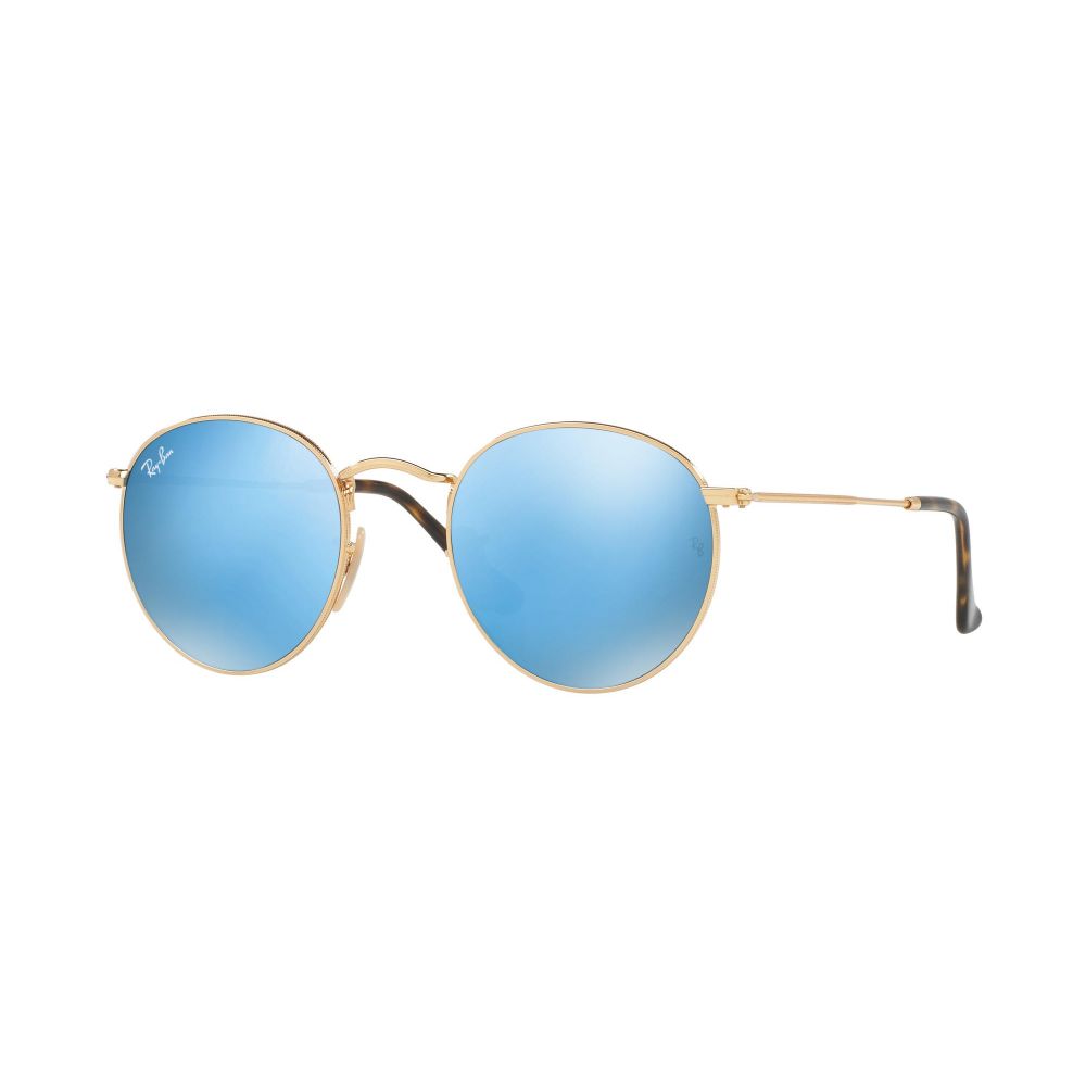 Ray-Ban Solbriller ROUND METAL RB 3447N 001/9O