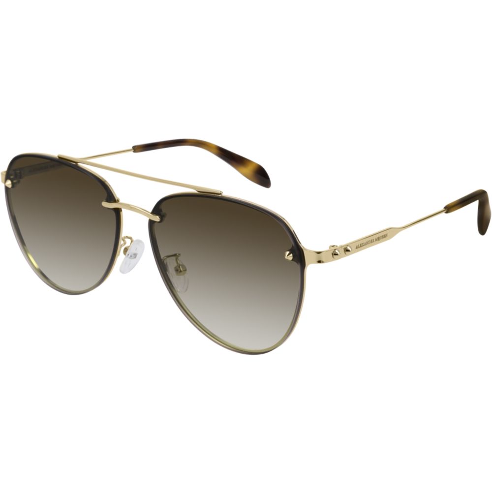 Alexander McQueen Sonnenbrille AM0183SK 002 WI