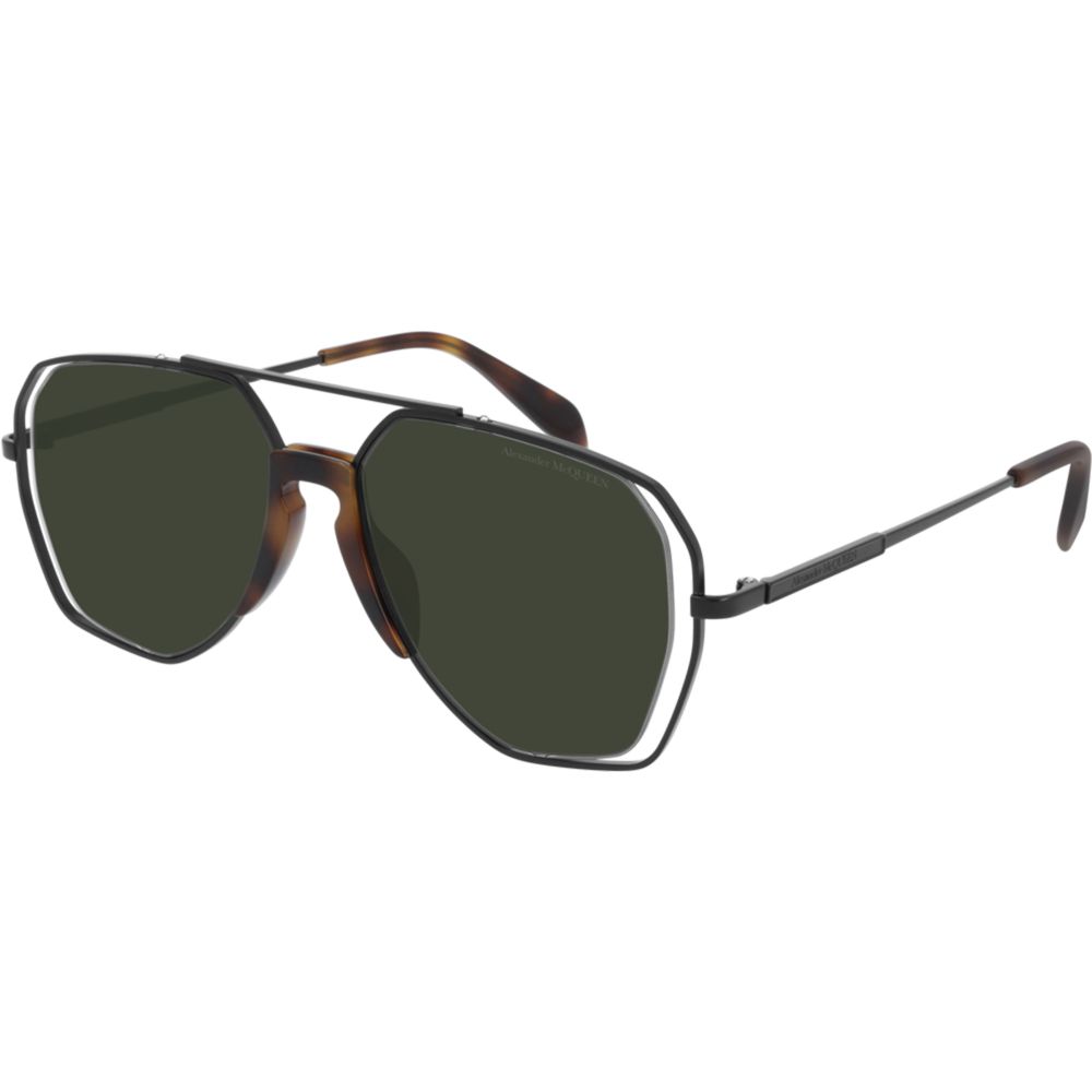 Alexander McQueen Sonnenbrille AM0197S 002 YG