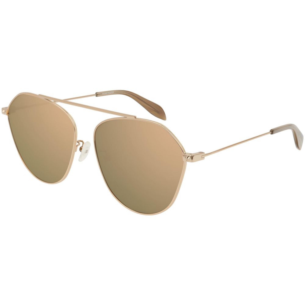 Alexander McQueen Sonnenbrille AM0212SA 004 YE