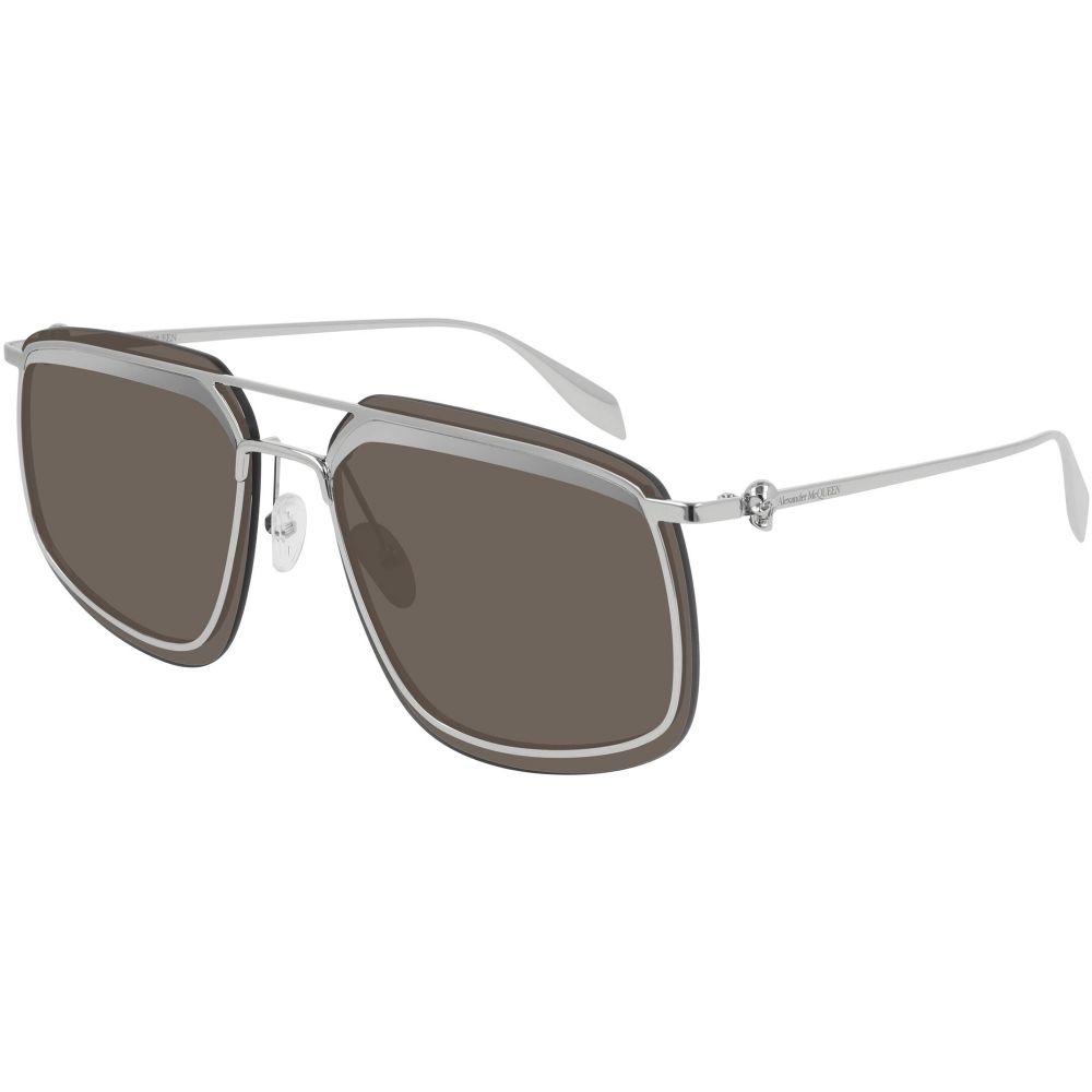 Alexander McQueen Sonnenbrille AM0221SK 003 YM