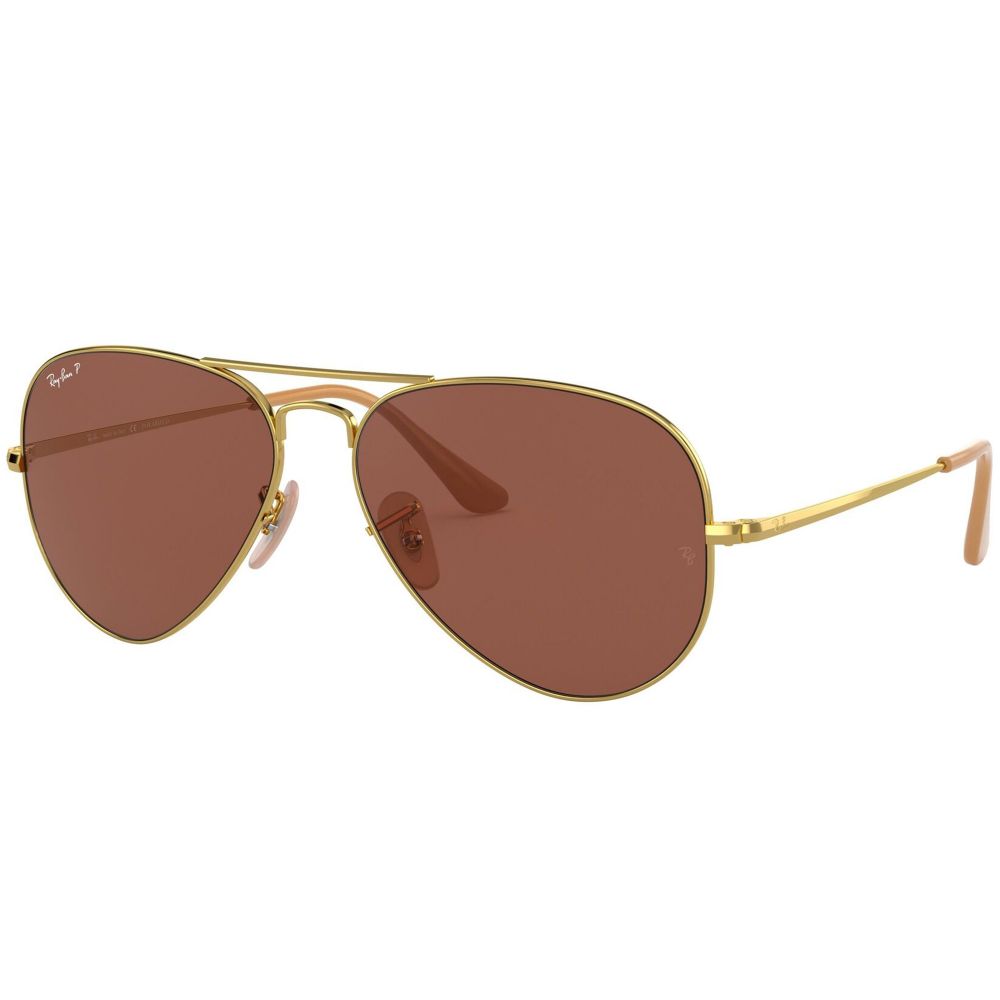 Ray-Ban Sonnenbrille AVIATOR METAL II RB 3689 9064/AF