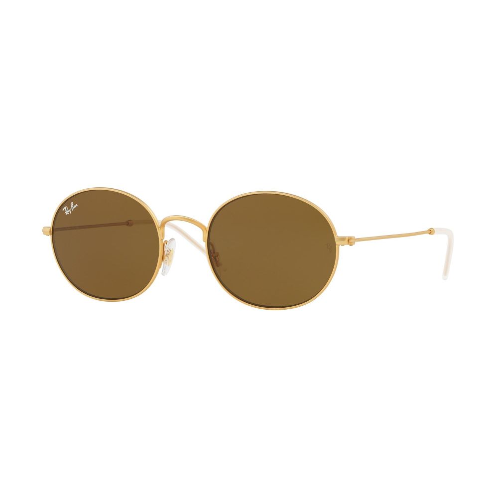 Ray-Ban Sonnenbrille OVAL METAL RB 3594 9013/73